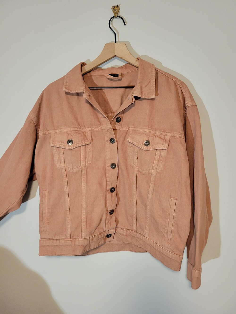100 Cotton Pink Jacket